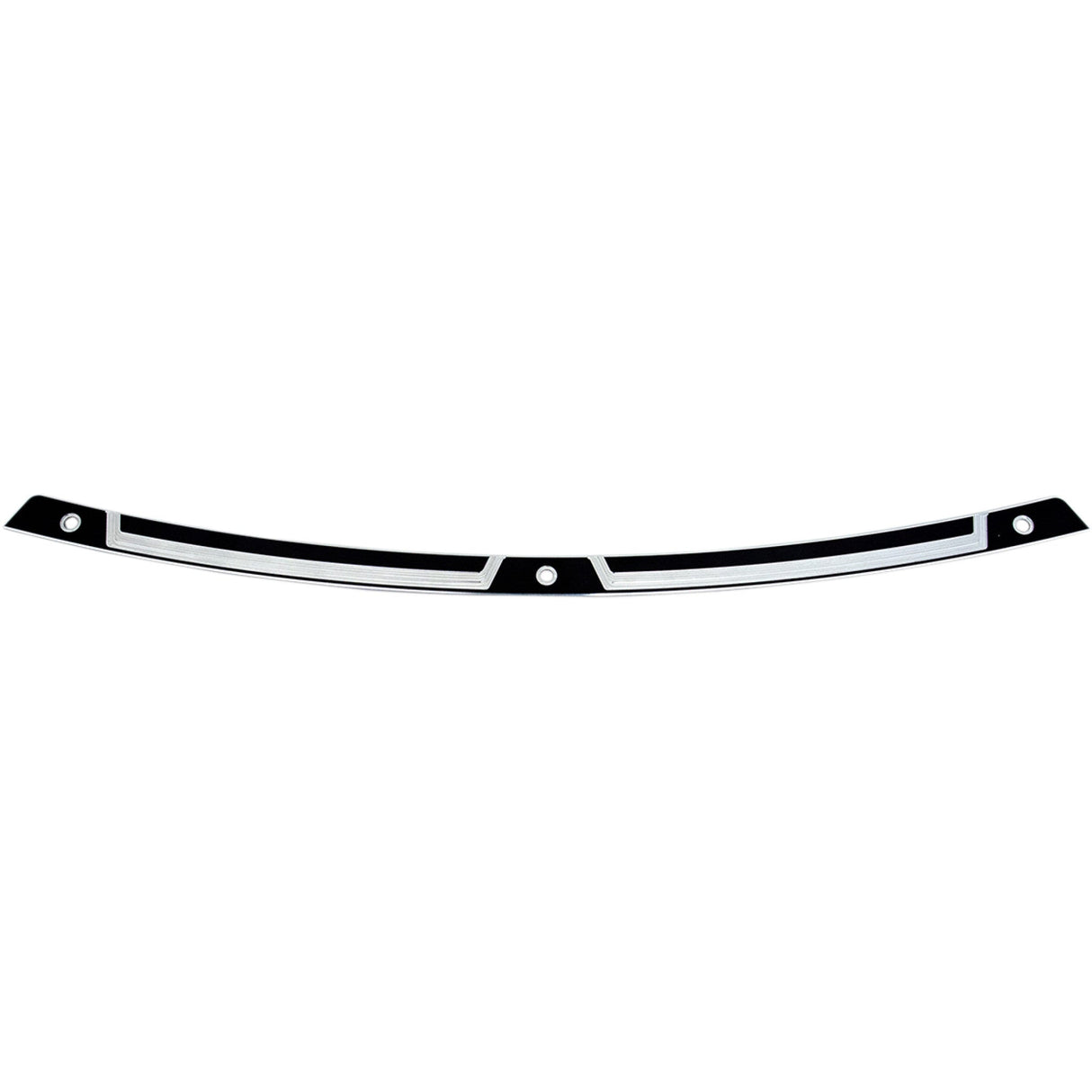Klock Werks Flare® Series Windshield Trim FLW Black Contrast - KWW-01-0361 For Harley Touring 2014-2025