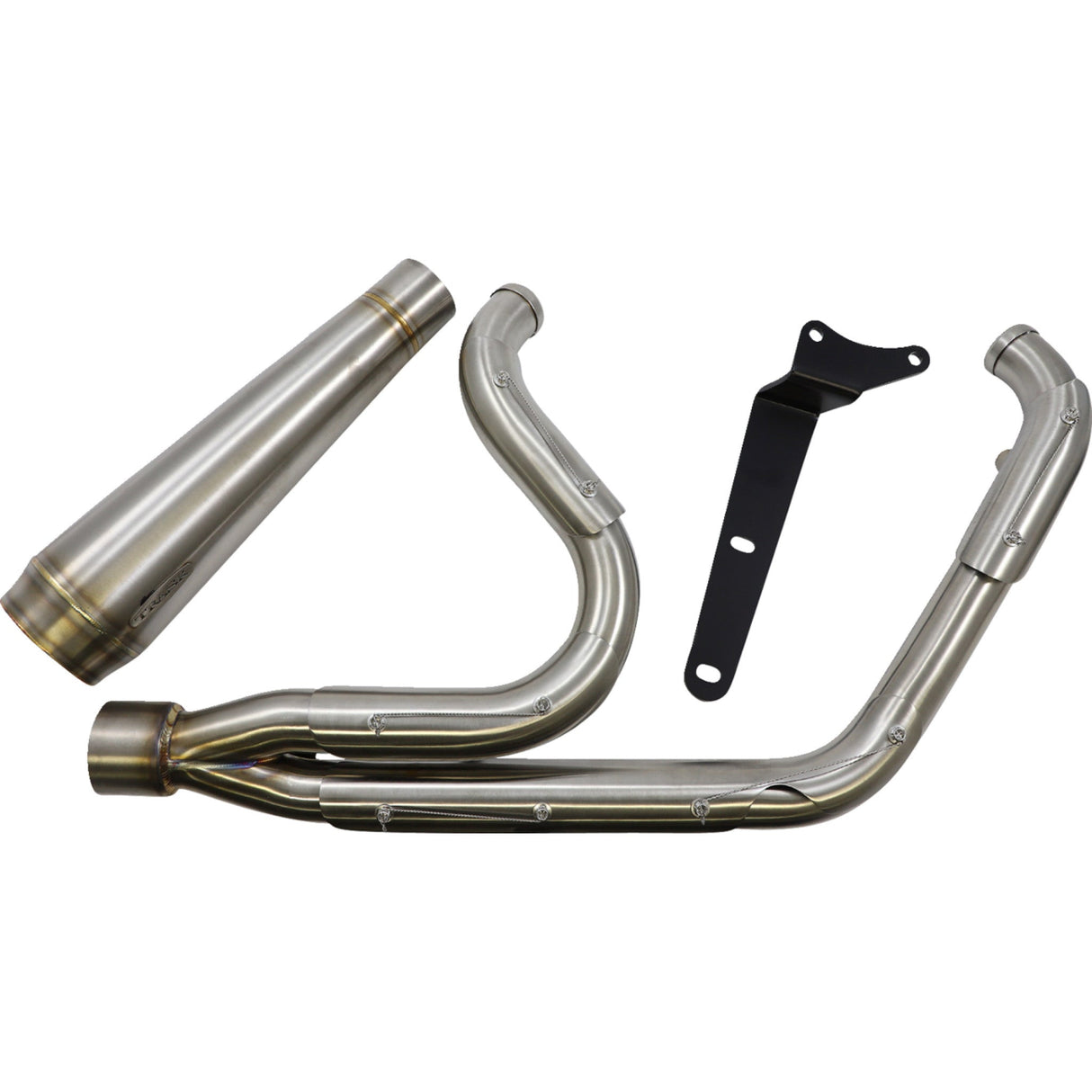 TRASK 1800-2204 TM-5000 Assault 2:1 Exhaust System - Full Stainless - Straight