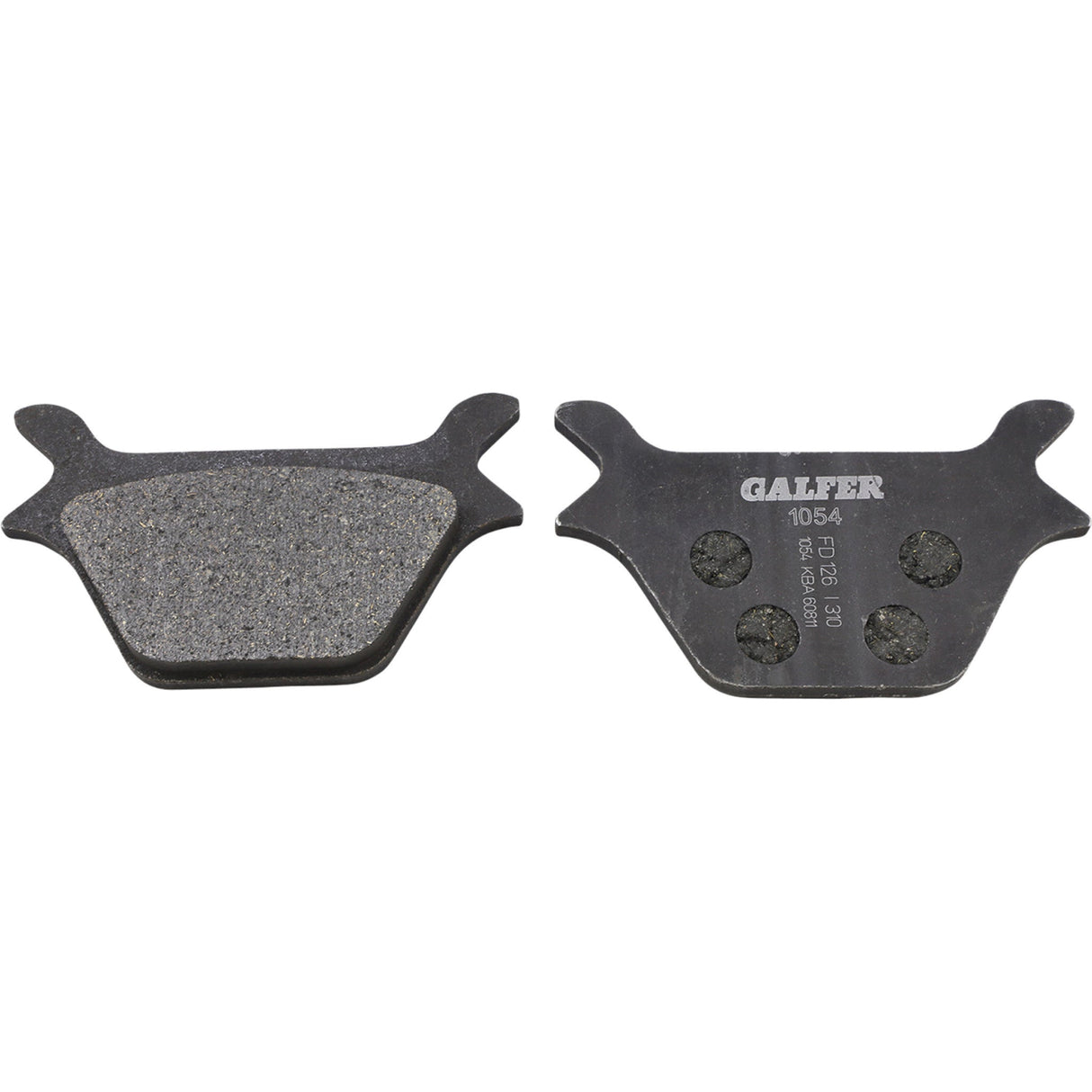 Galfer Semi-Metallic Brake Pads - FD126G1054 For Harley 1987-1997