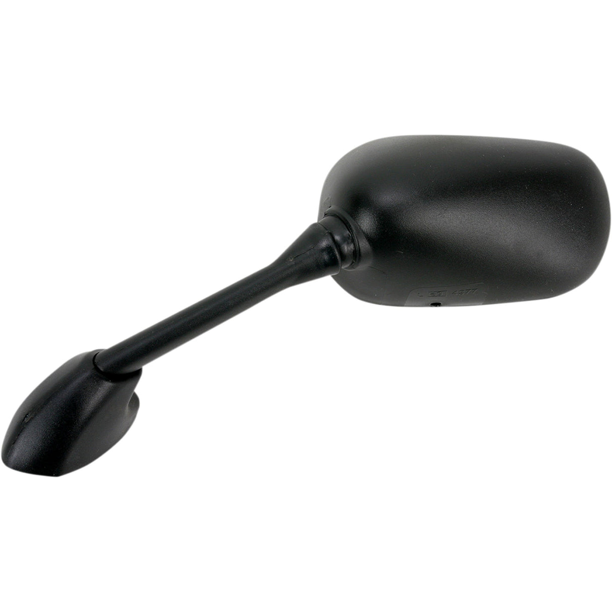 EMGO 0640-0060 20-80502 OEM-Style Replacement Mirror Mirror - Side View - Rectangle - Black - Left
