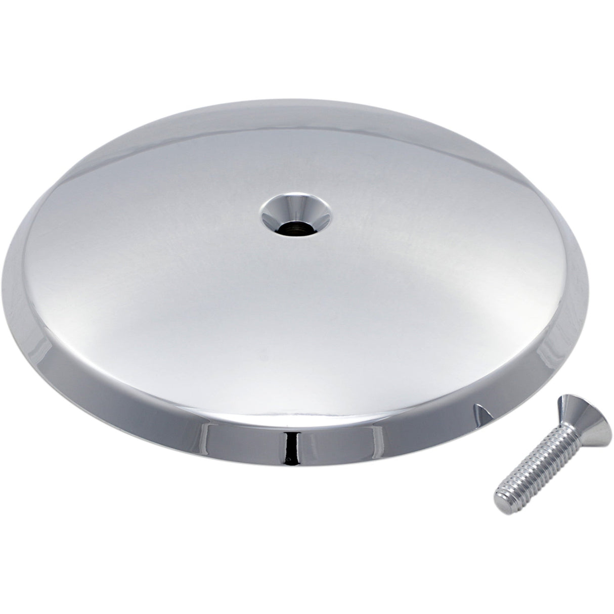 PRO-ONE Perf.mfg. Millenium Air Cleaner Insert Smooth Chrome - 203950 For Harley Motorcycles 1999-2015