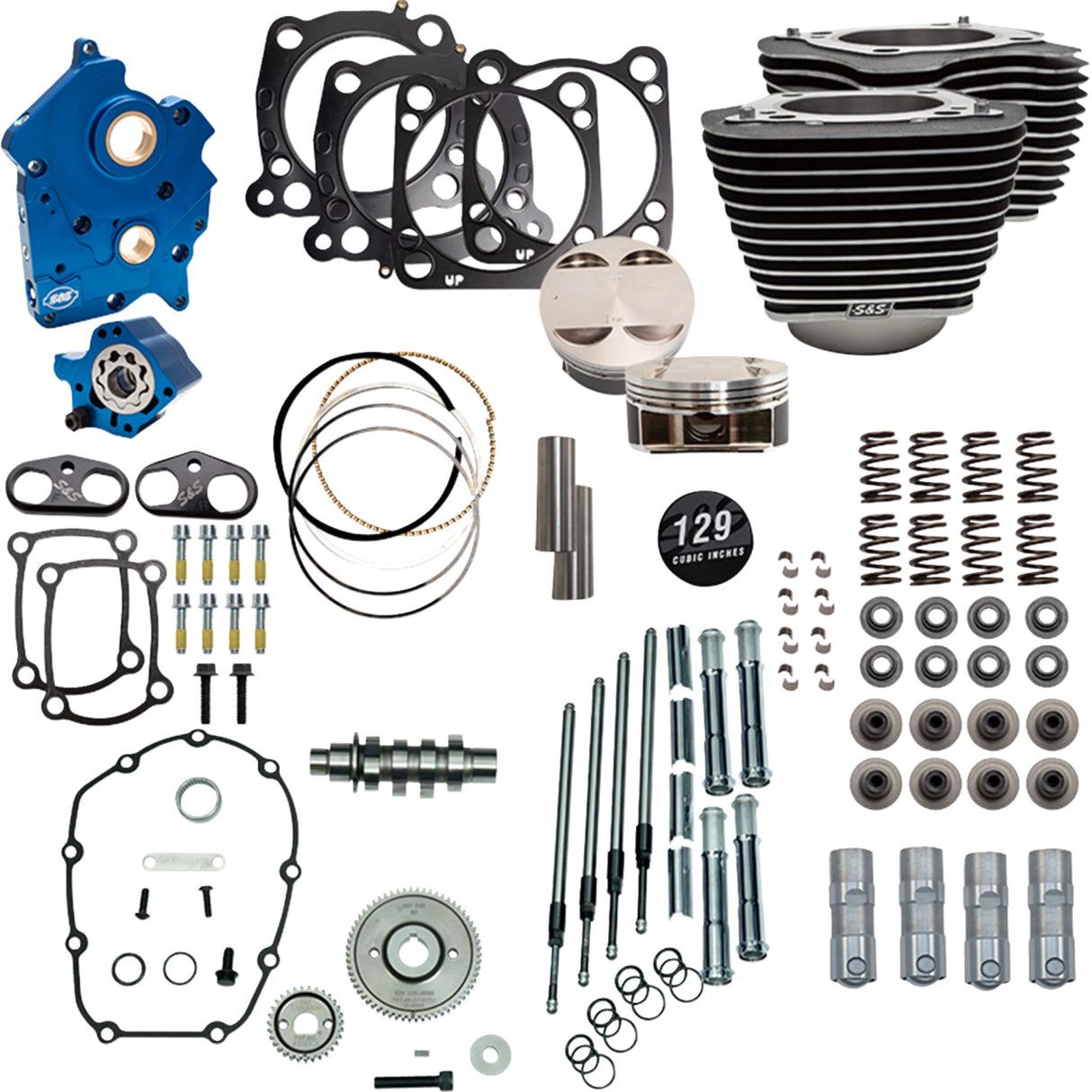 S&s Cycle Performance Kit Power Package - 310-1224D For Harley Touring / Softail 2017-2026
