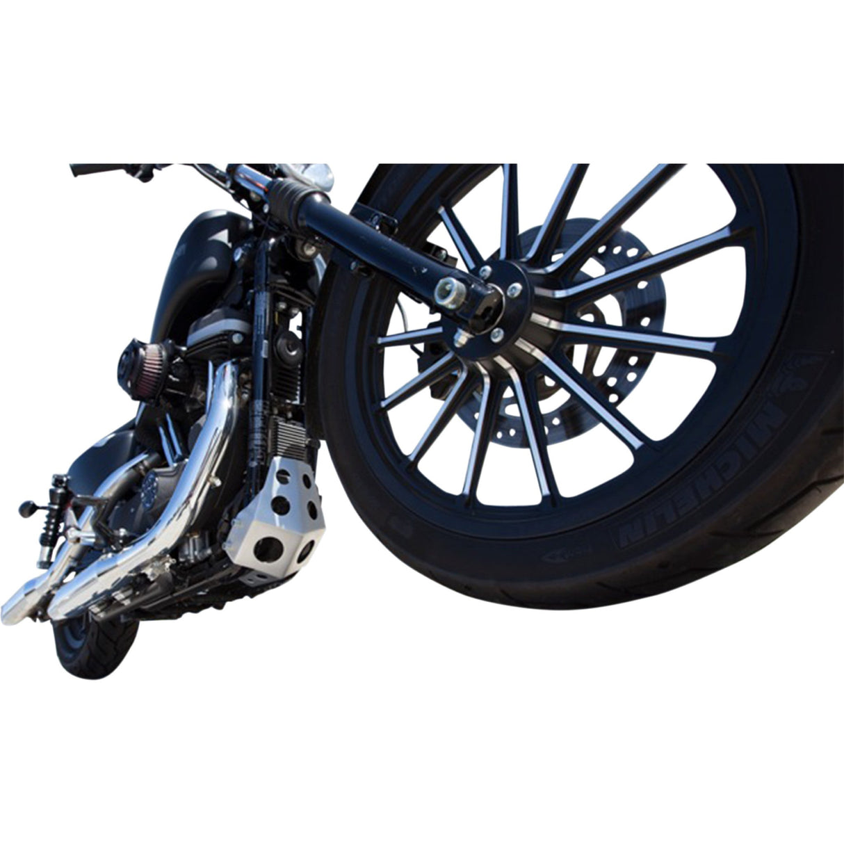 Speed Merchant Skid Plate Aluminum Sportster - SM-SSP-1 For Harley Sportster 2004-2020