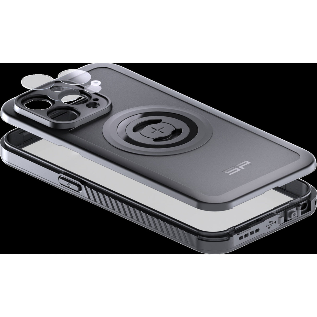 SP CONNECT 0636-0470 52907 Xtreme SPC+ Case - iPhone 15 Pro Max