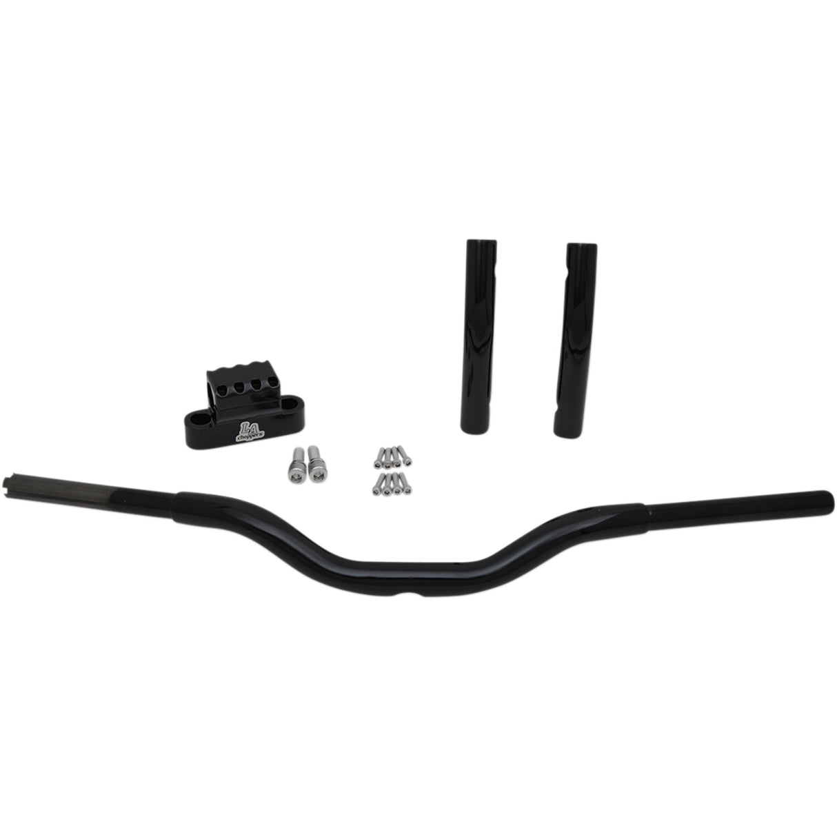 LA CHOPPERS 0601-4461 LA-7336-08B Kage Fighter-T Pullback Handlebar - 11" - Black