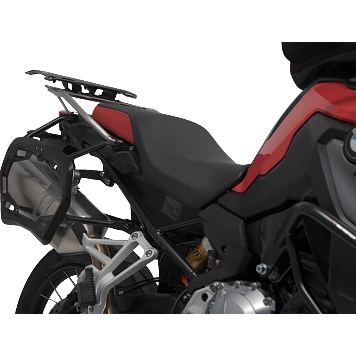 SW-MOTECH 3580-0360 KFT.07.897.70000/B TRAX ADV Aluminum Case System black - bmw f 750/800/850/900 gs '18-'24