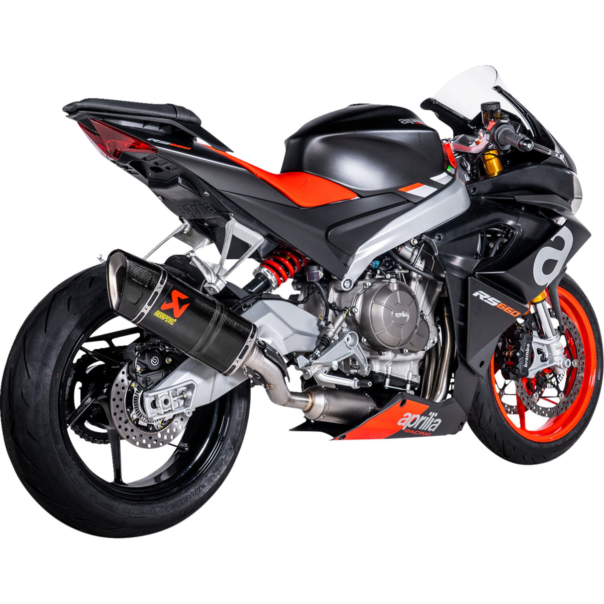 Akrapovic Racing Line 2-Into-1 Exhaust - S-A6R3-APLC Aprilia 660 / Tuono 660 / 660 Stars & Stripes Limited Edition / Tuono 660 Factory 2021-2024