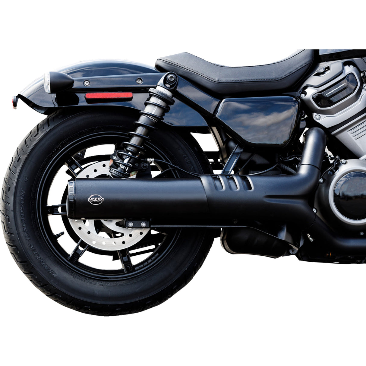 S&s Cycle Grand National Muffler - 550-1074 For Harley Nightster 2022-2025