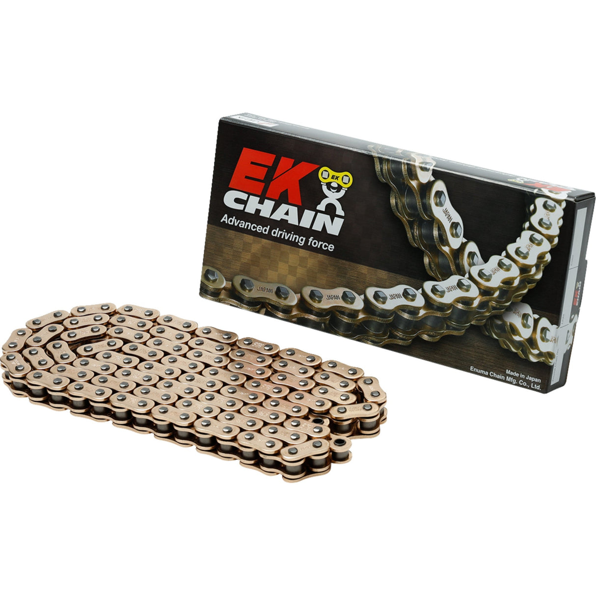 EK 1223-0677 520ZVX3-150G 520 ZVX3 Extreme Sportbike Series Chain 520 ZVX3 - Sportbike Chain - 150 Links - Gold