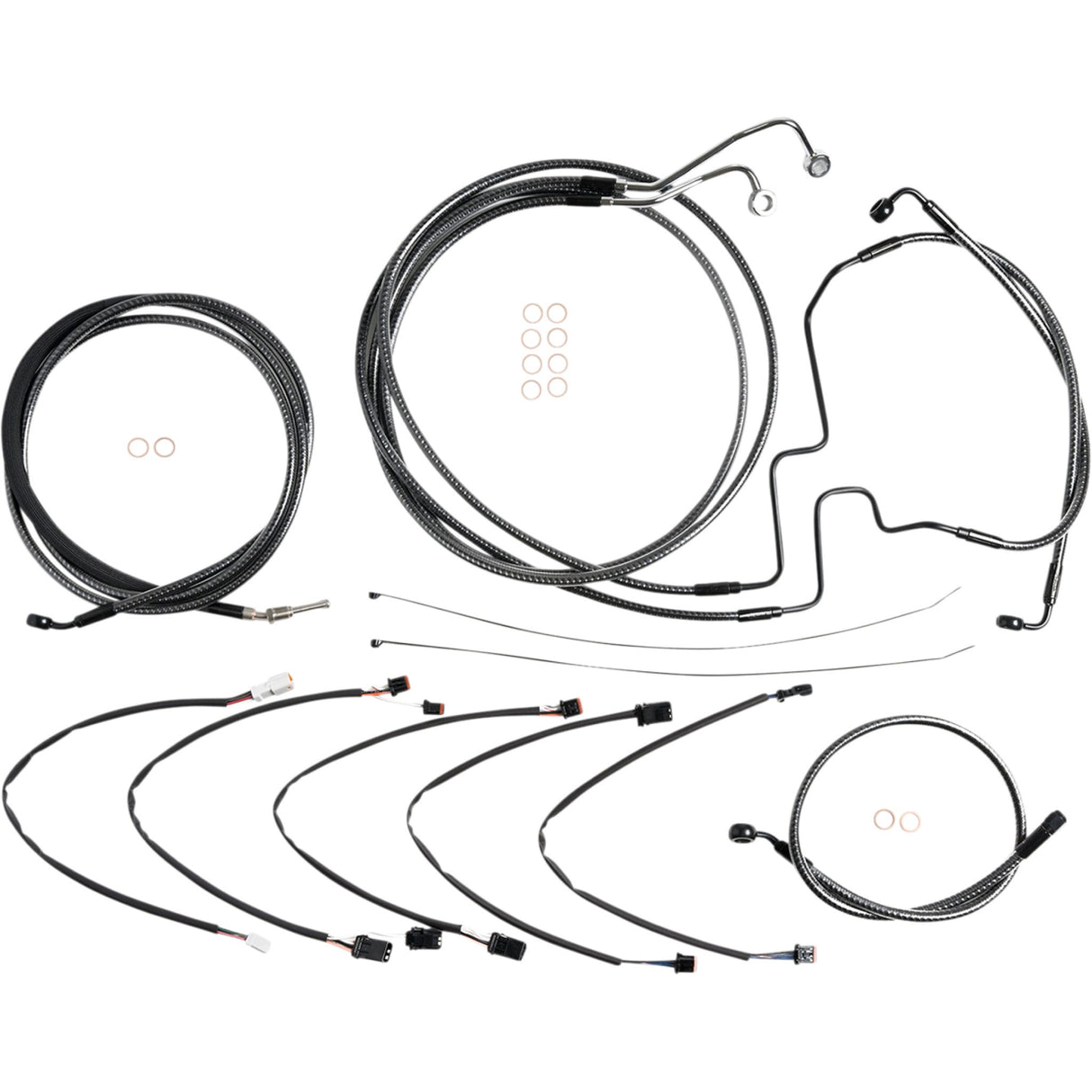 MAGNUM SHIELDING 0662-0809 787411 KARBONFIBR Designer Handlebar Installation Kit