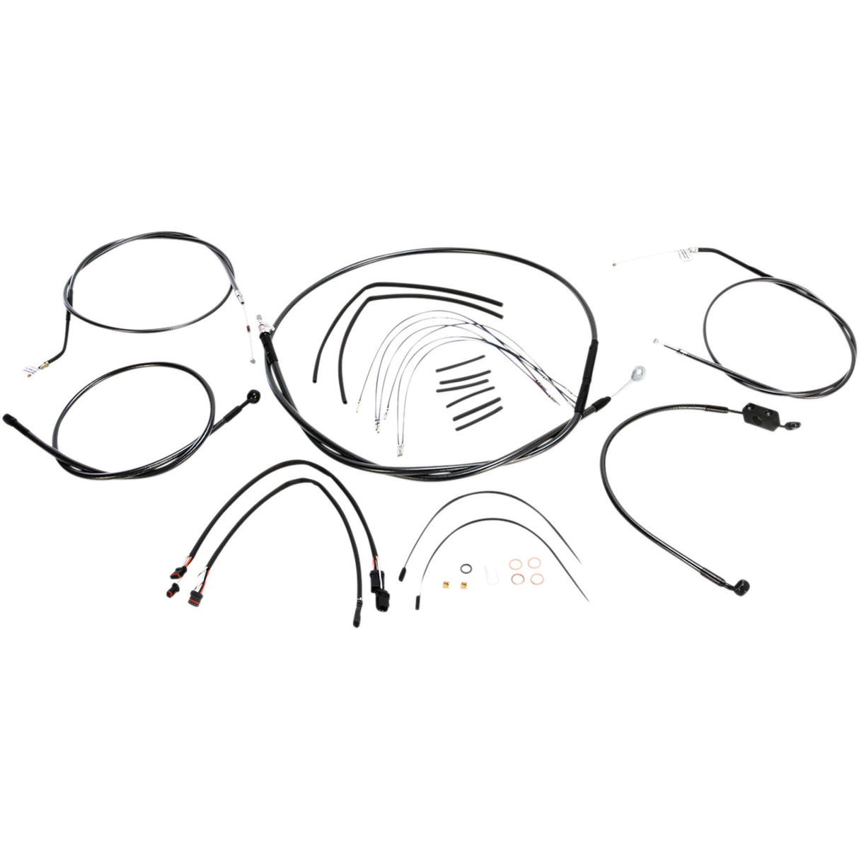 Magnum Shielding Cable Kit - 487673 For Harley Sportster 2014-2022