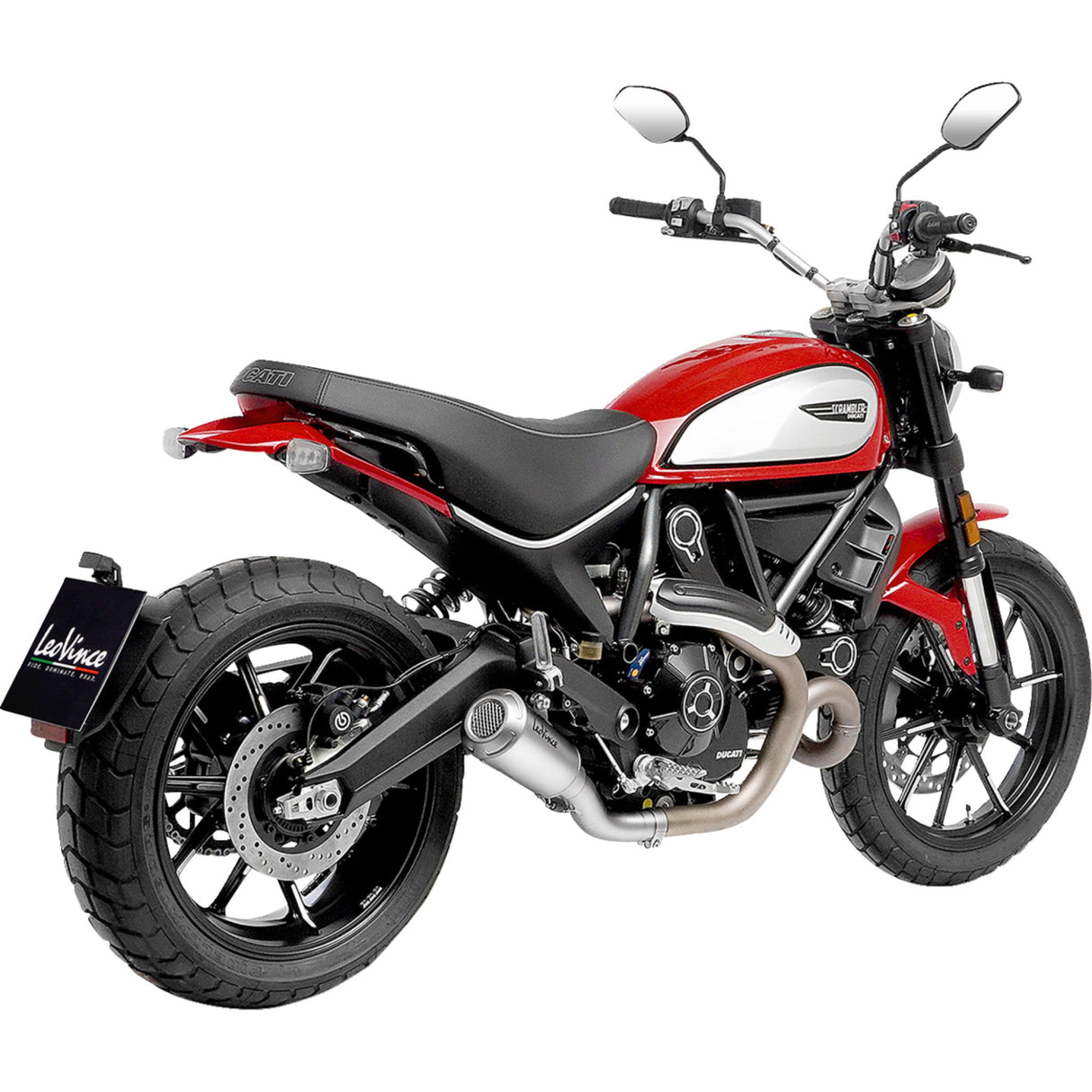 Leovince LV-10 Muffler - 15250U Ducati Scrambler Icon / Scrambler Icon Dark / Scrambler Nightshift / Scrambler Urban Motard 2021-2022