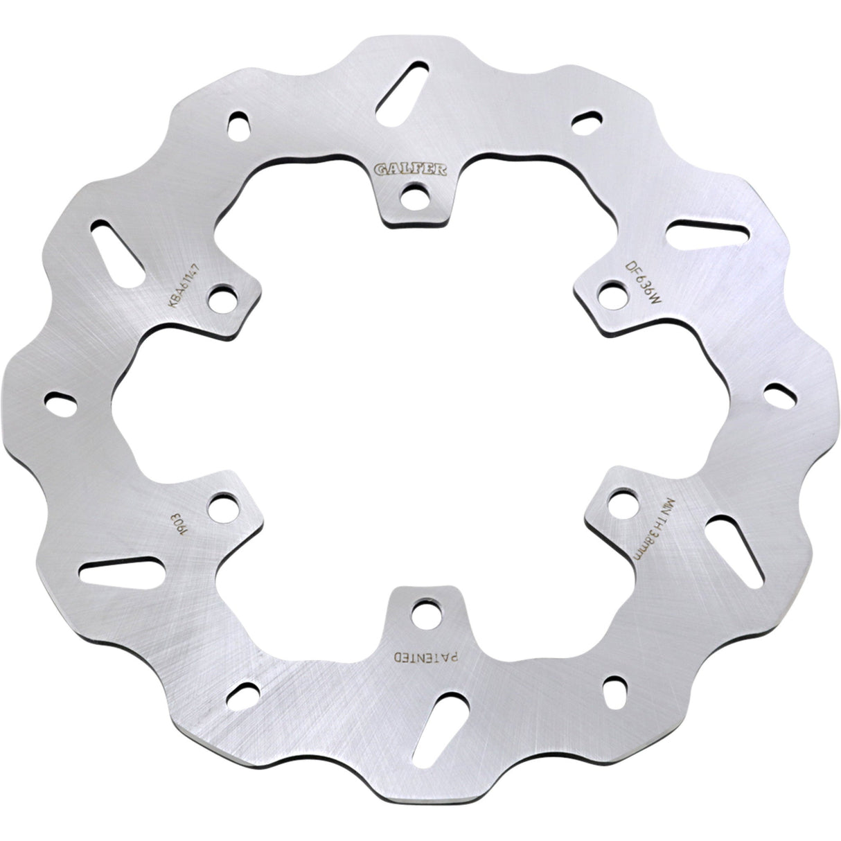 GALFER 1710-3854 DF636W Wave® Rotor Rear Rotor