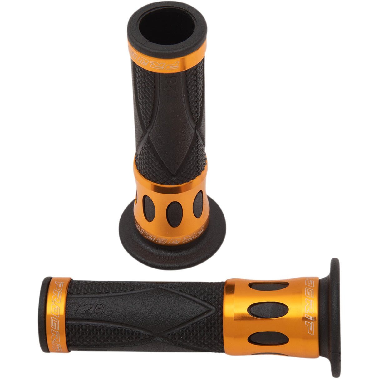 PRO GRIP 0630-1075 PA0728OECROR 728 Superbike Grips Grips - 728 - Open Ends - Gold