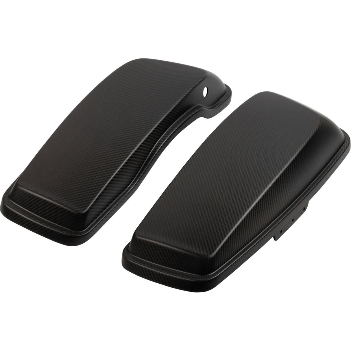 SLYFOX 3501-2124 1020-SBLC-M Saddlebags Saddlebag Lids - Carbon Matte - FL '14-'23