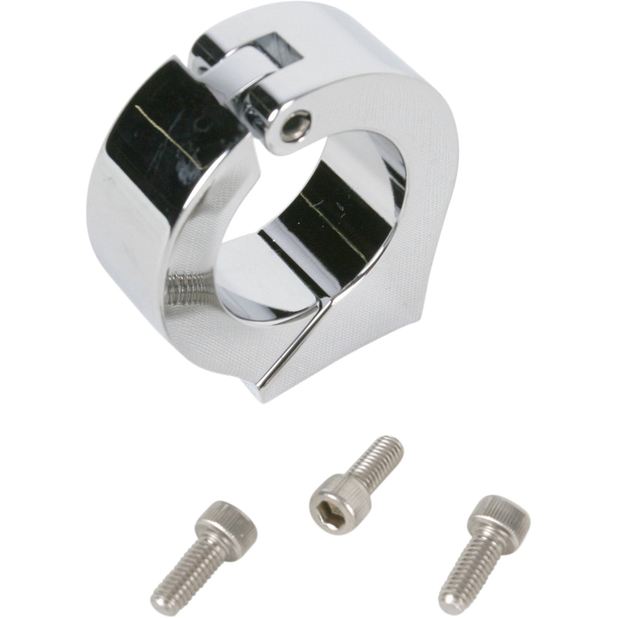 DAKOTA DIGITAL 2212-0145 BKT-3325 Handlebar Gauge Clamp - Clamp Mount - For 1.25" Handlebar - 3-3/8" Gauge Cups - Chrome
