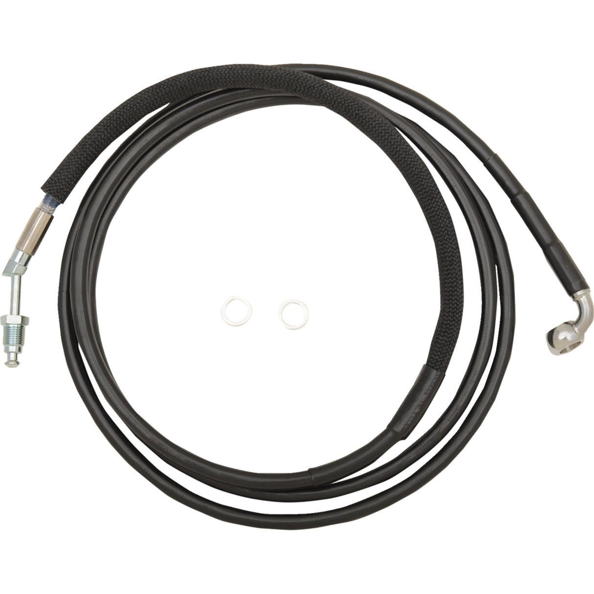 Drag Specialties Stainless Steel Hydraulic Clutch Line For Harley Road Glide 2017-2020