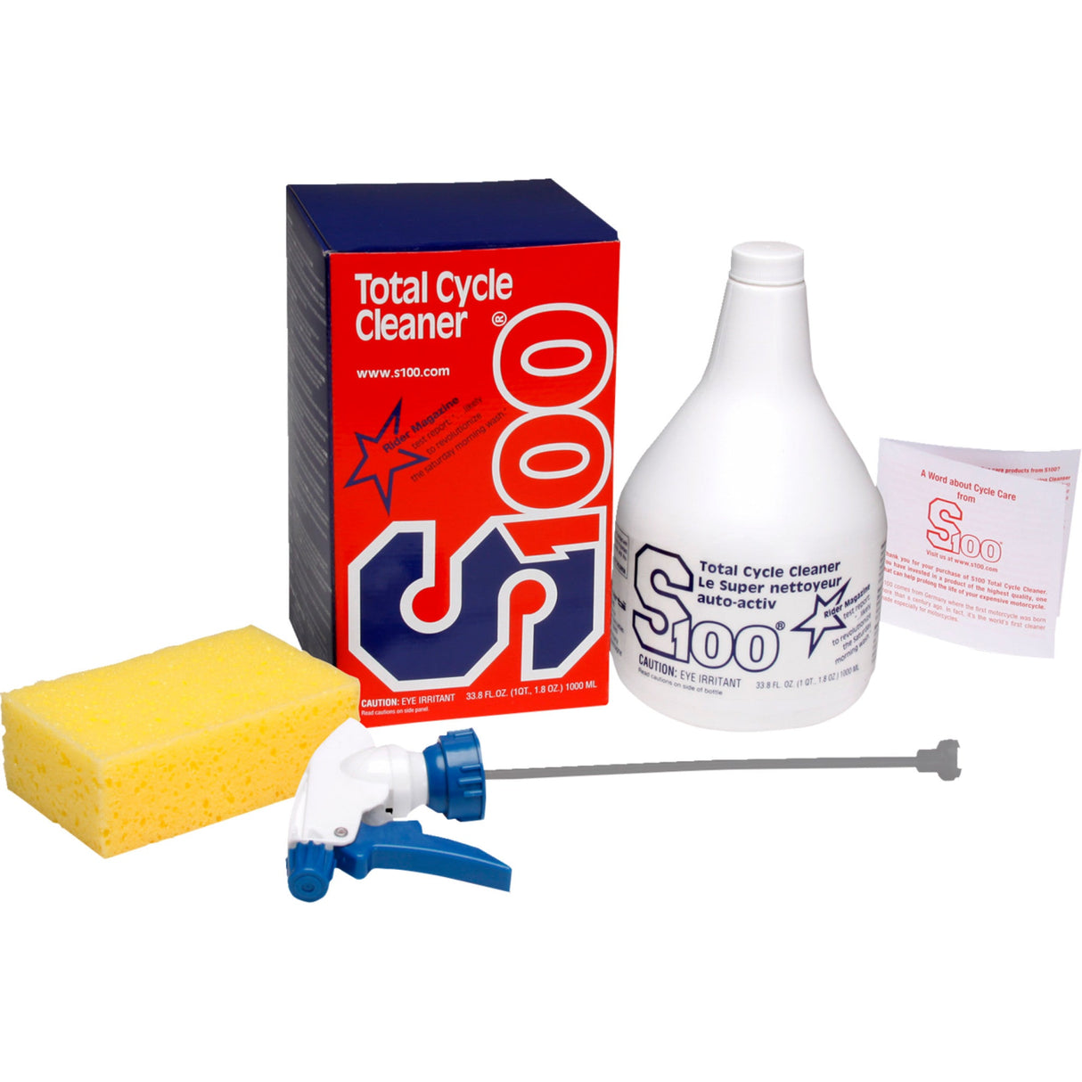 S100 SM-12001B 12001B Total Cycle Cleaner deluxe kit - 1l