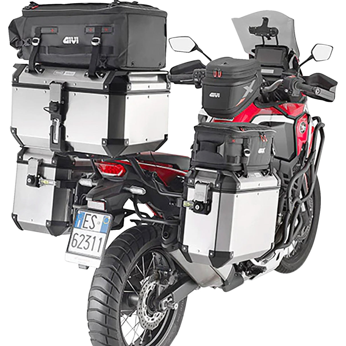 GIVI 3502-0617 XL05 Tanklock Tank Bag 18 liter - honda/kawasaki