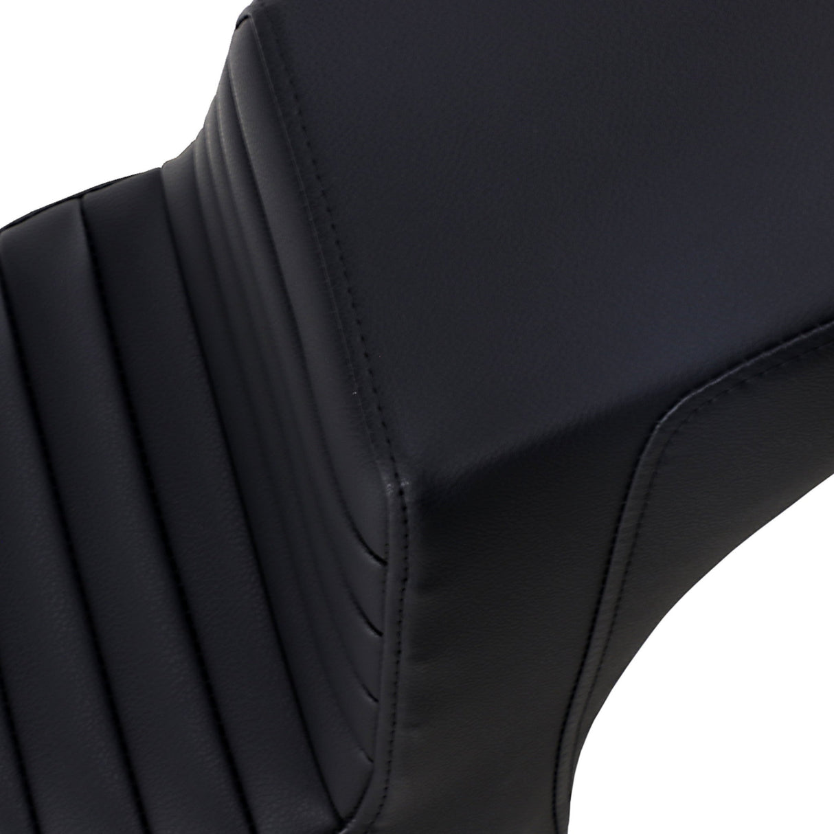 Saddlemen Step-Up Seat Front Tuck-N'-Roll Rear Smooth Black Scout Bobber - I18-33-171 For Indian Scout 2018-2024
