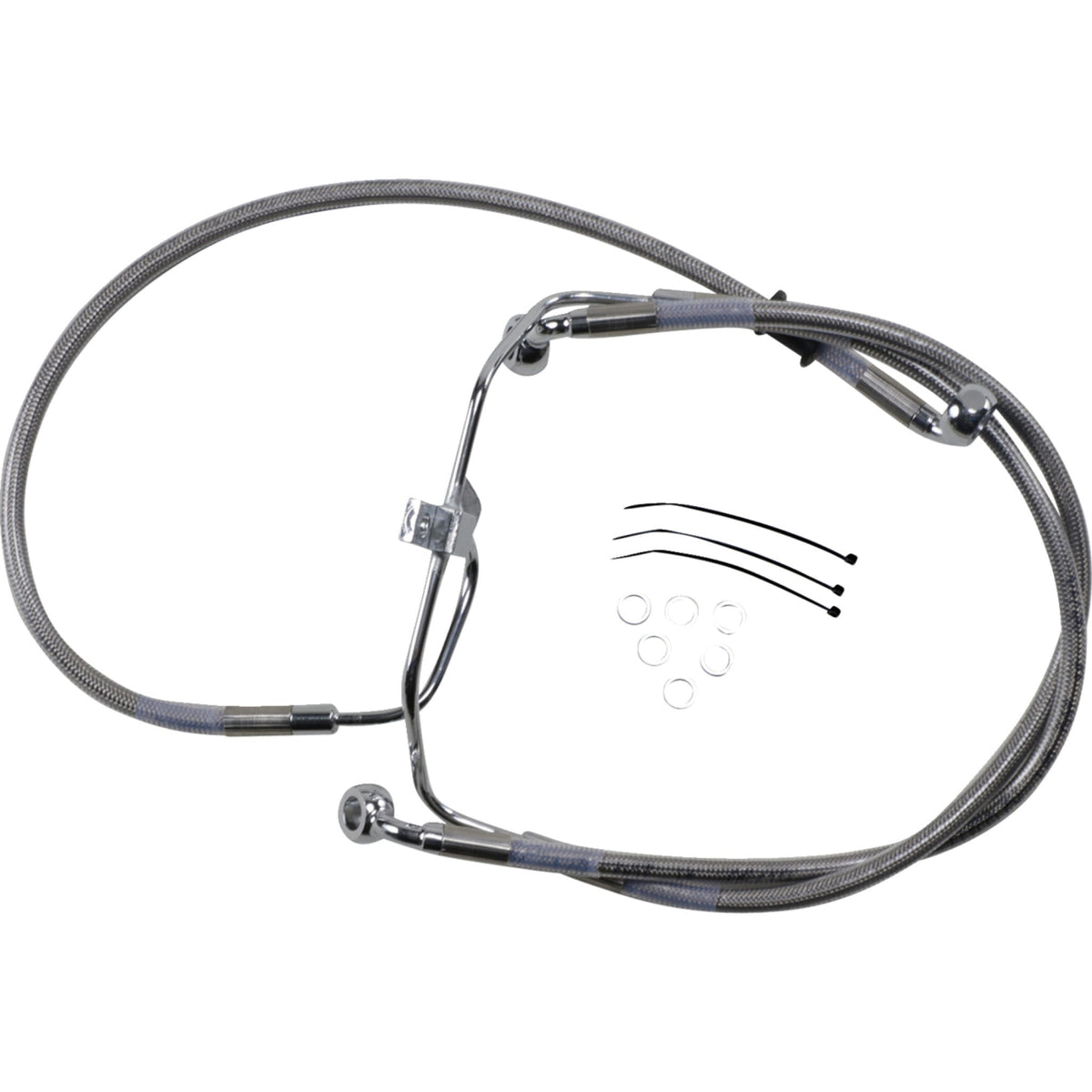 Drag Specialties Brake Line For Harley Fat Bob 2008-2017