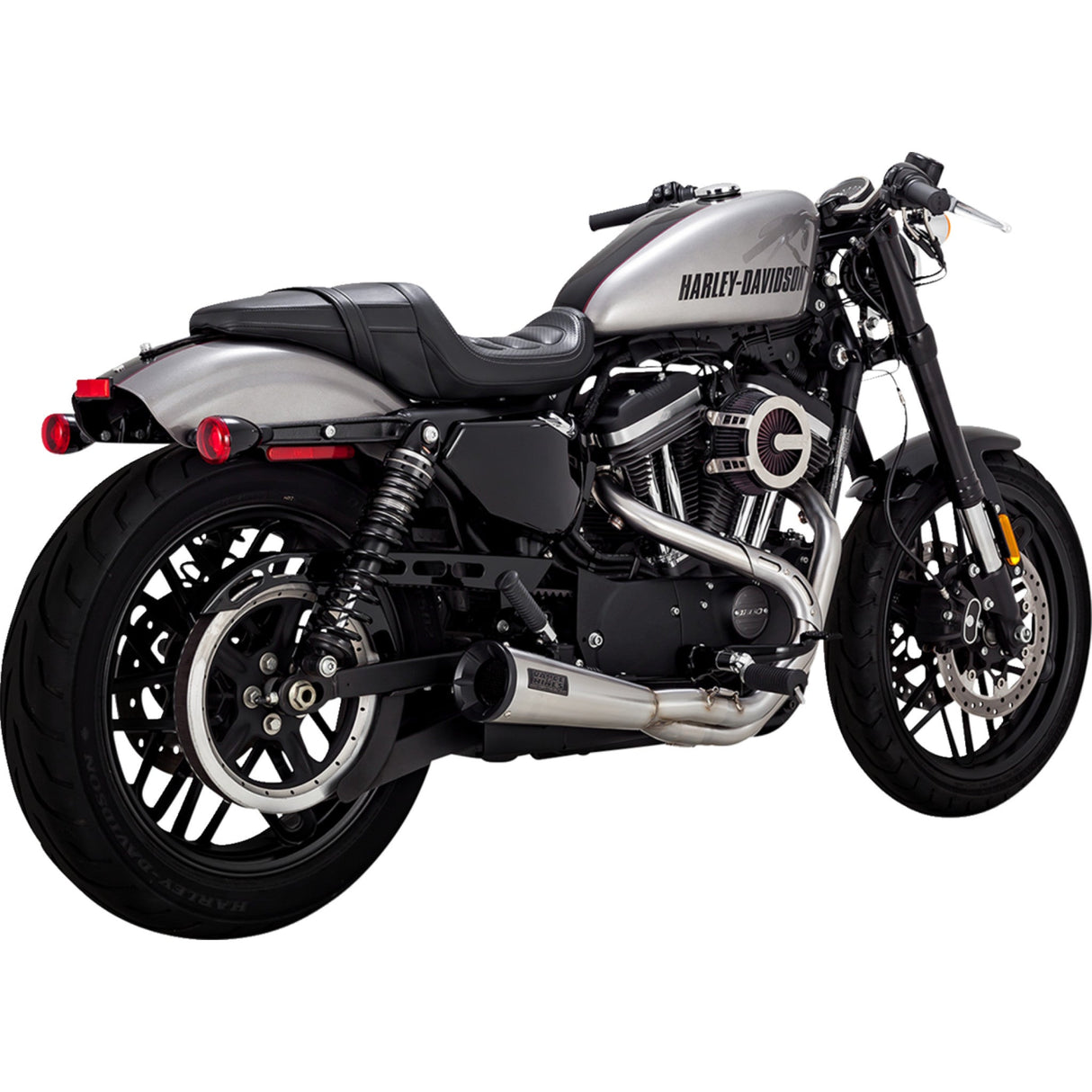 Vance & Hines Upsweep 2-Into-1 Exhaust System - 27327 For Harley Sportster 2014-2022