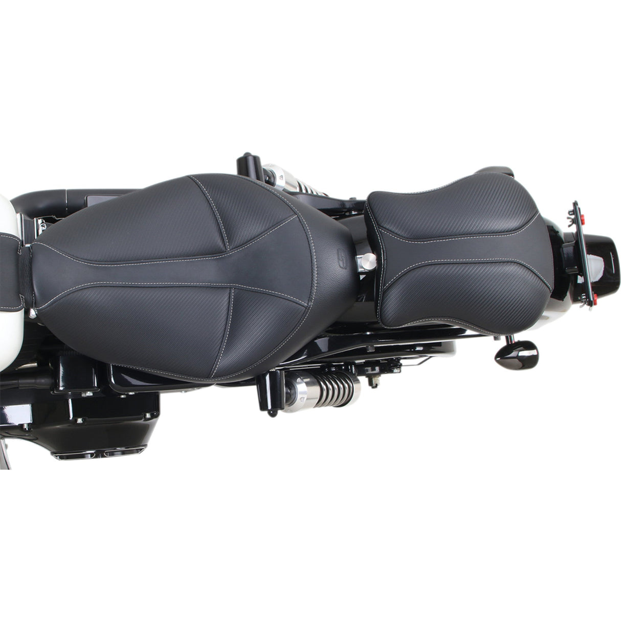 SADDLEMEN 0807-0170 SA1009 Detachable Pillion Contoured Dominator Pad - 9"