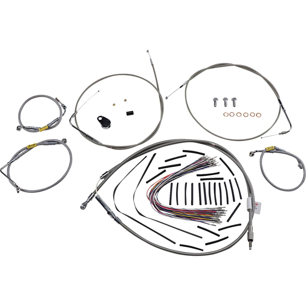 Burly Brand Complete Cable Kit - B30-1292 For Harley Electra Glide 2000-2006