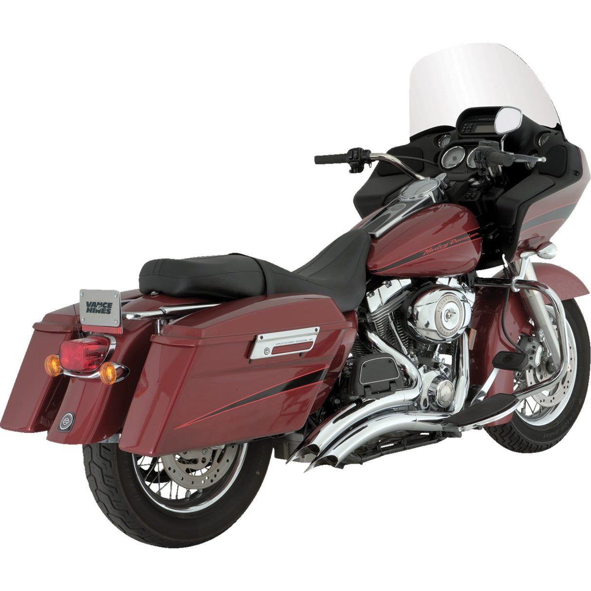 VANCE & HINES 1800-2585 26342 Big Radius Exhaust System - Chrome