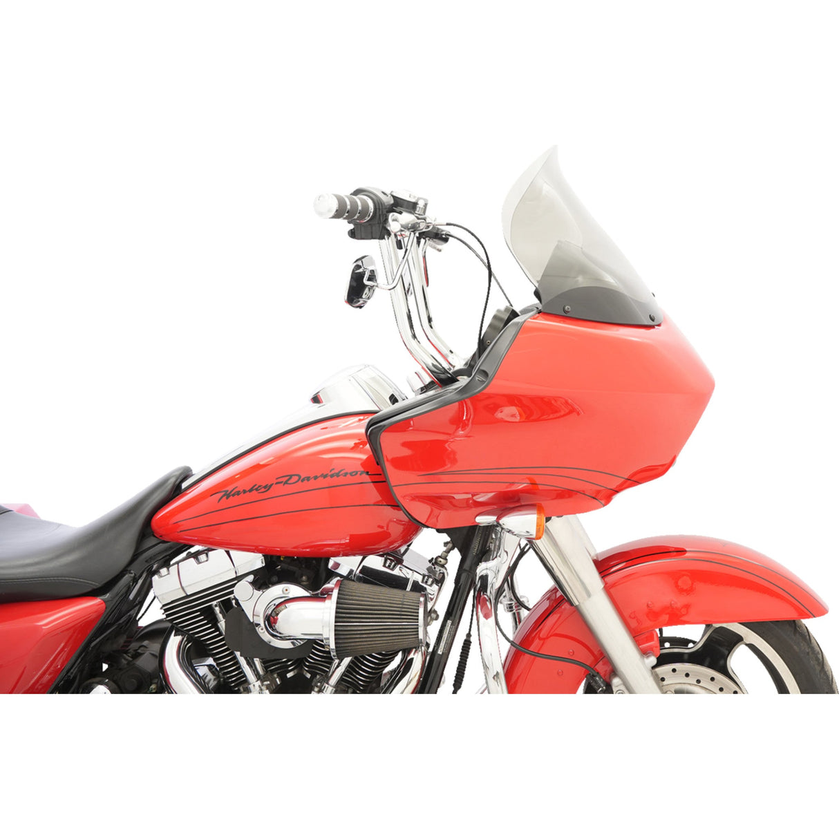 Klock Werks Pro-Touring Flare® Windshield 14" Tinted - KWW-01-0256 For Harley Road Glide 1998-2013