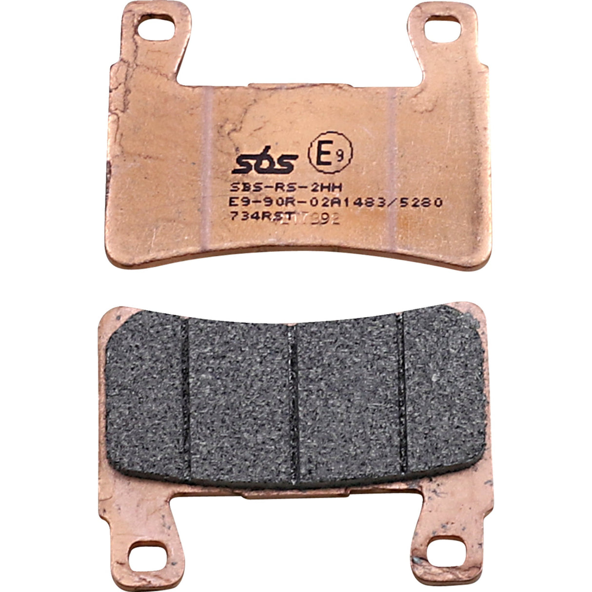 Sbs Brake Pad - 734RST Honda Motorcycles 1998-2006