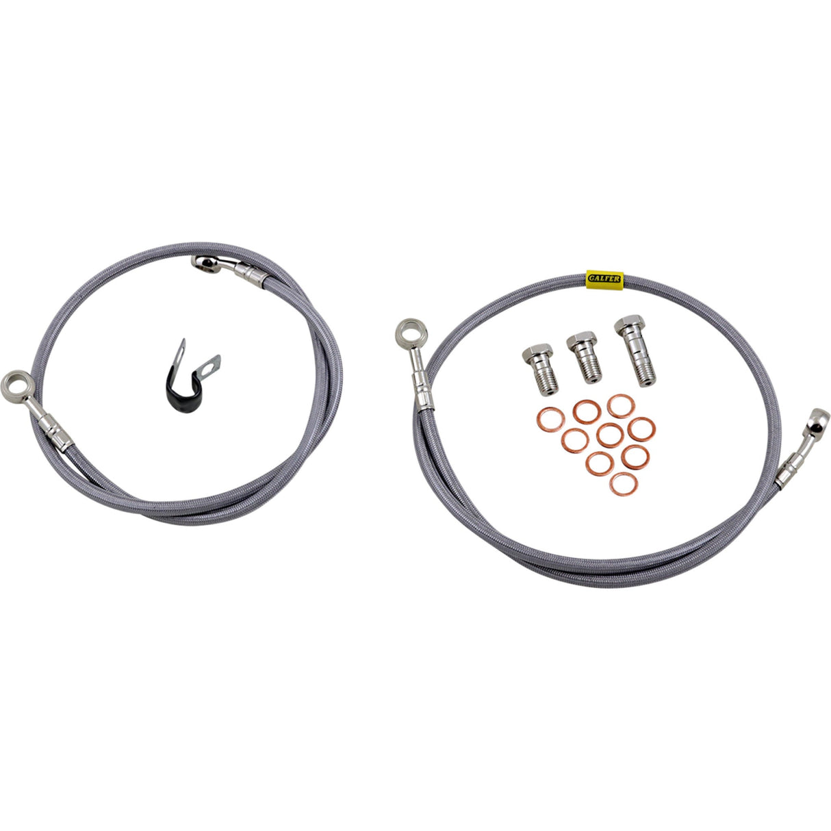 GALFER 1741-5935 FK003D281-2 Brake Line Kit Brake Line - Stainless Steel