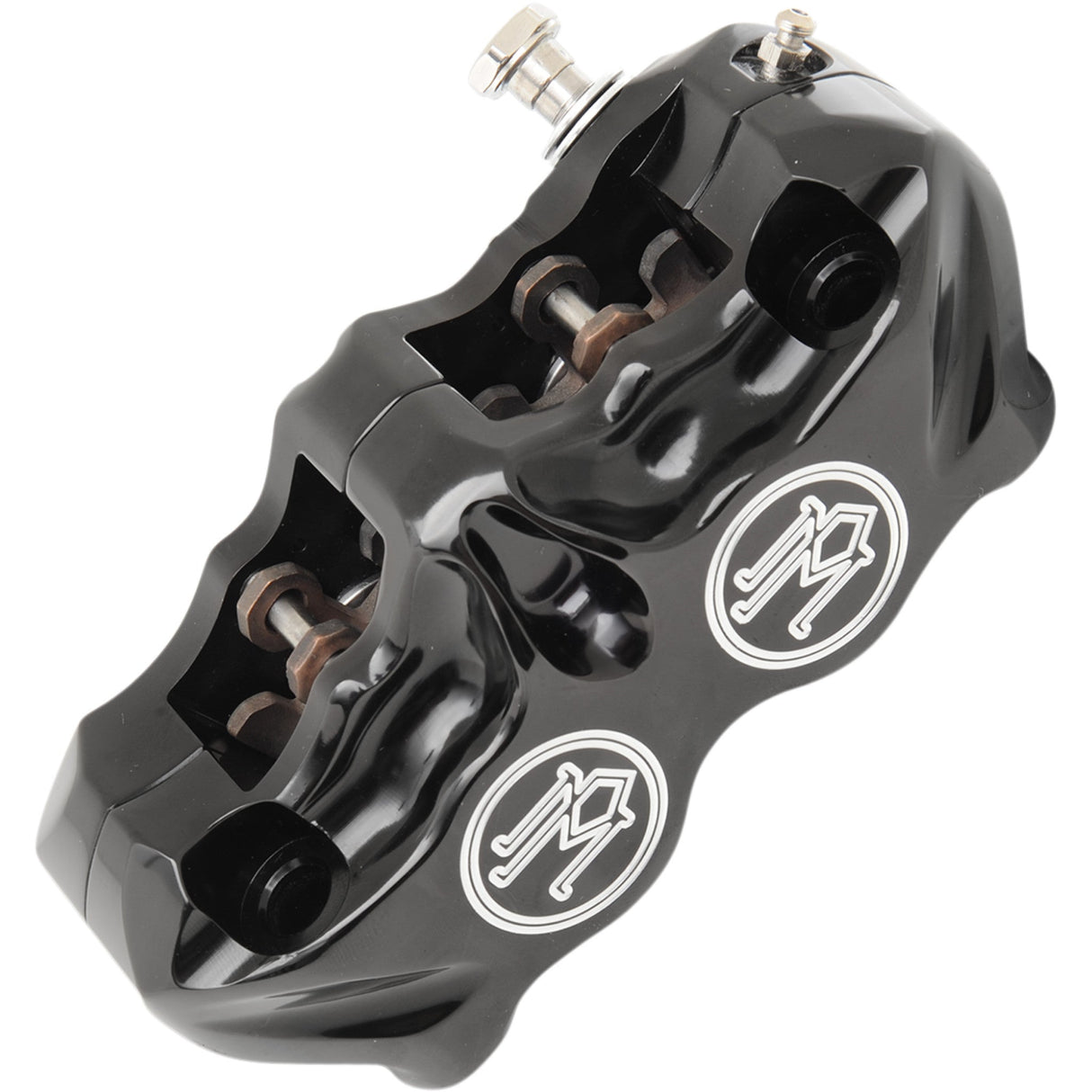Performance Machine Brake Caliper - 0052-2406-BM For Harley Touring 2000-2007