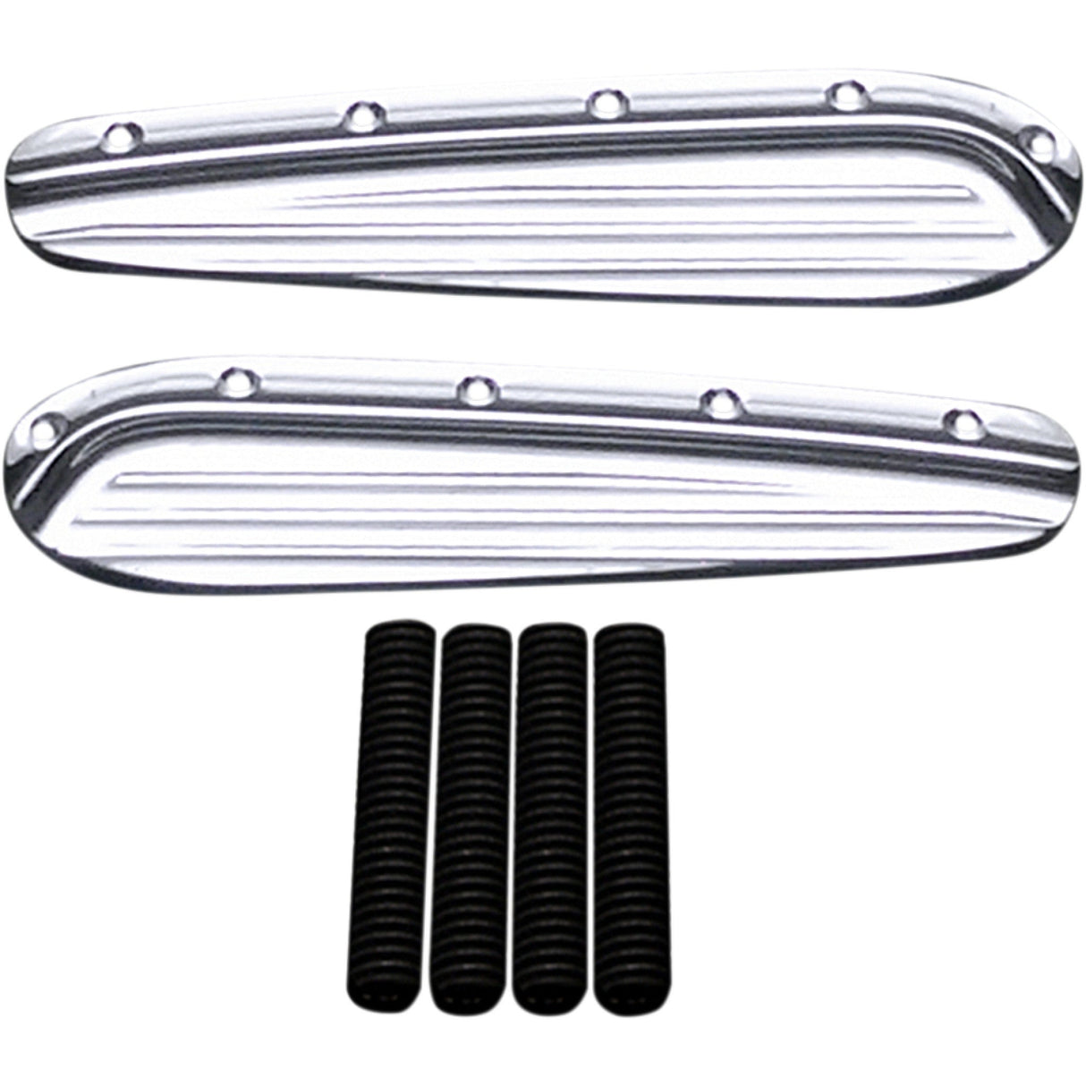 COVINGTONS 0412-0267 C1307-C Turn Signal Eliminators - Dimpled - Chrome
