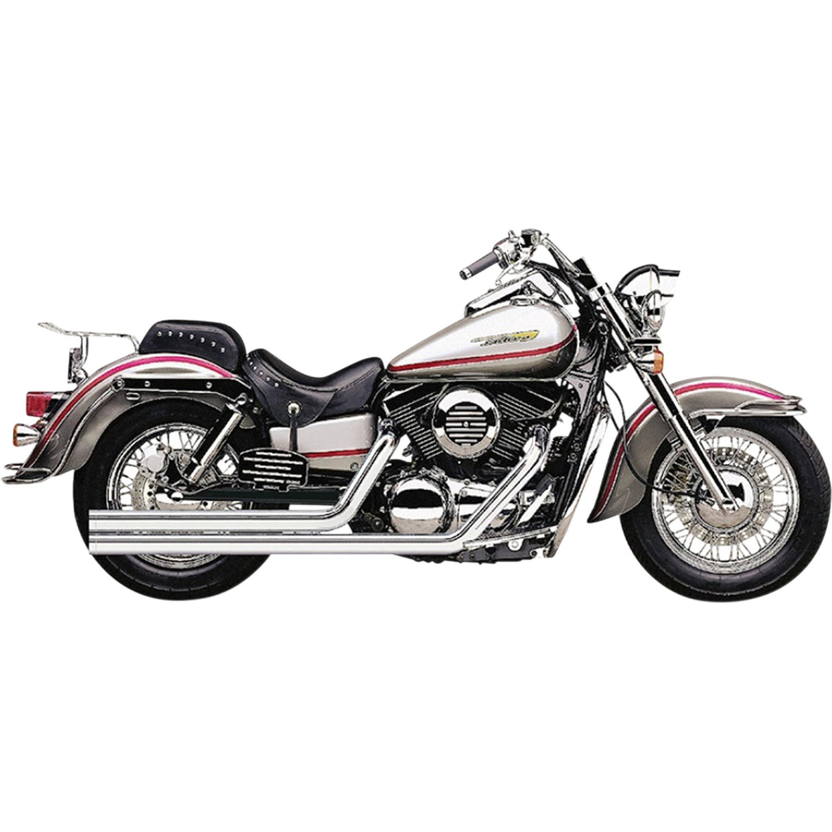COBRA 1810-2339 4919T Speedster Long Exhaust System Speedster Long Exhaust - VN1500/1600