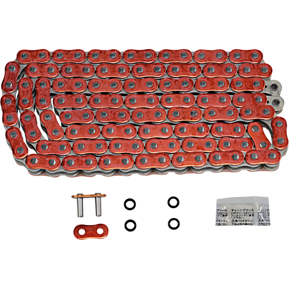 EK 1223-1491 525ZVX3-120AO 525 ZVX3 Extreme Sportbike Series Chain 525 ZVX3 - Sportbike Chain - 120 Links - Orange