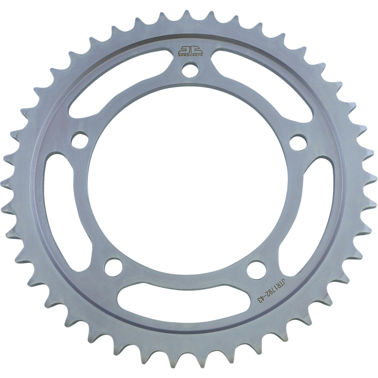JT SPROCKETS 1210-0077 JTR1792.43 Steel Rear Sprocket Sprocket - Rear - Triumph - 43-Tooth