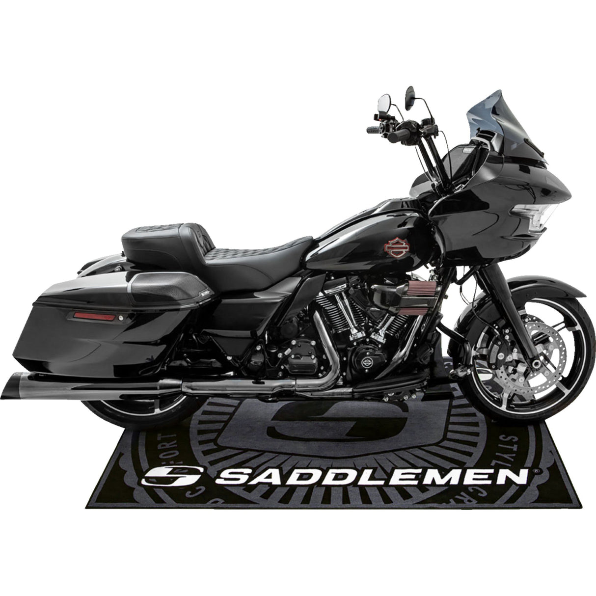 SADDLEMEN 9905-0244 FM-003 Branded Floor Mat Floor Mat - 72" x 48"