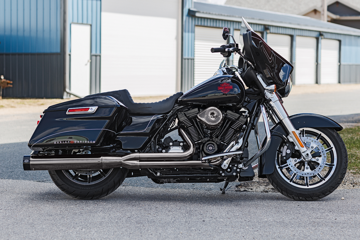 2-into-1 Sidewinder® Exhaust System - Lava Chrome - 50-State - M8 - 1800-2723