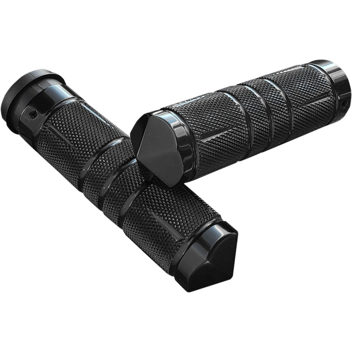 ACCUTRONIX 0630-2788 GR101-SKIB Knurled Diamond Custom Grips Grips - Knurled - Diamond - TBW - Black