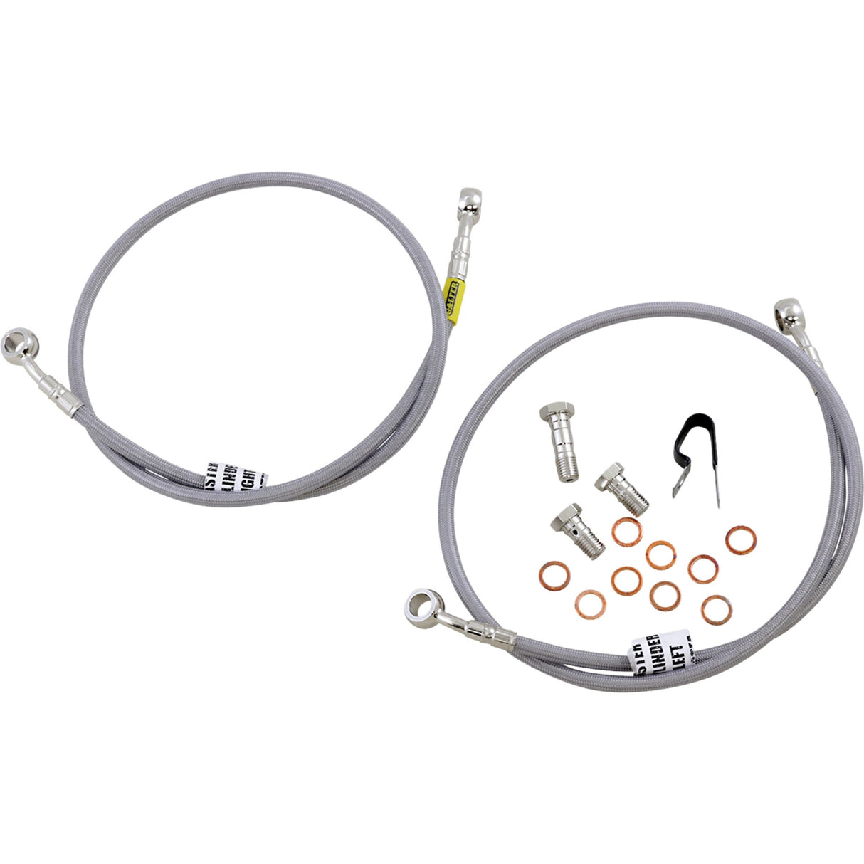 GALFER 1741-4592 FK003D791-2 Brake Line Kit Brake Line - Stainless Steel