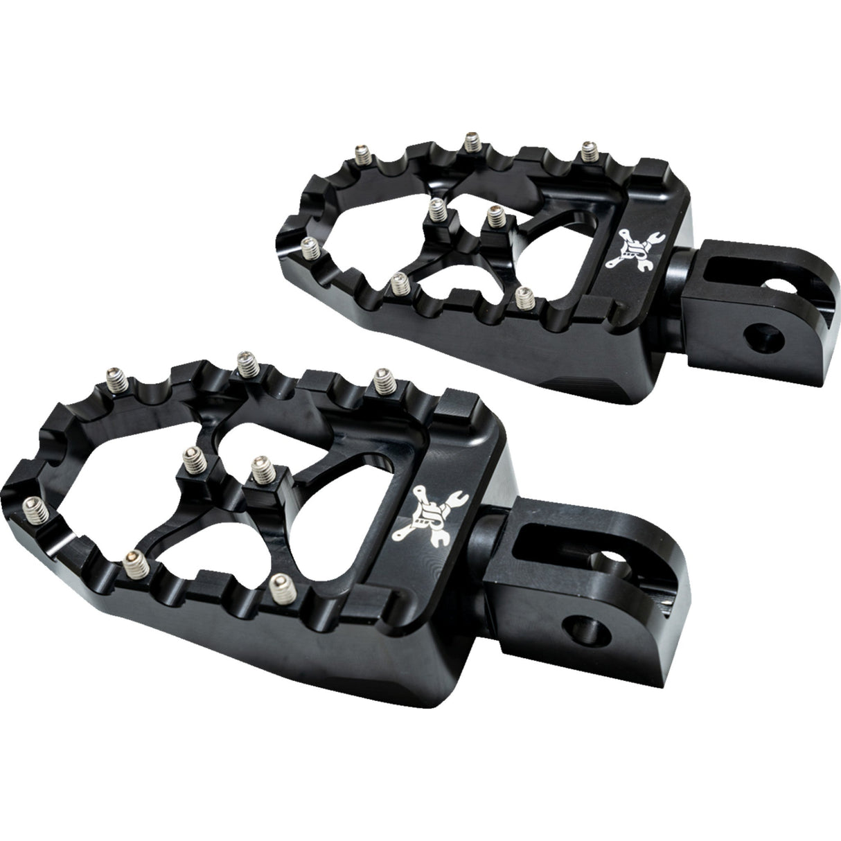 BURLY BRAND 1620-2729 B13-1017B MX Evolution Pegs MX Evolution Passenger Pegs - Black - Softail