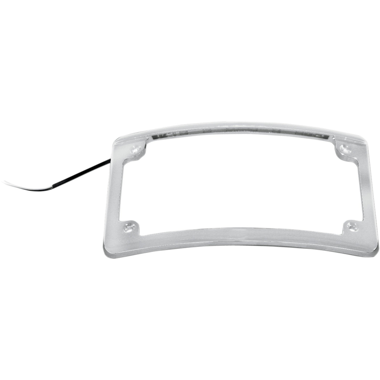 CUSTOM DYNAMICS 2030-0631 LPF-RAD-C-LP LED License Plate Frame chrome