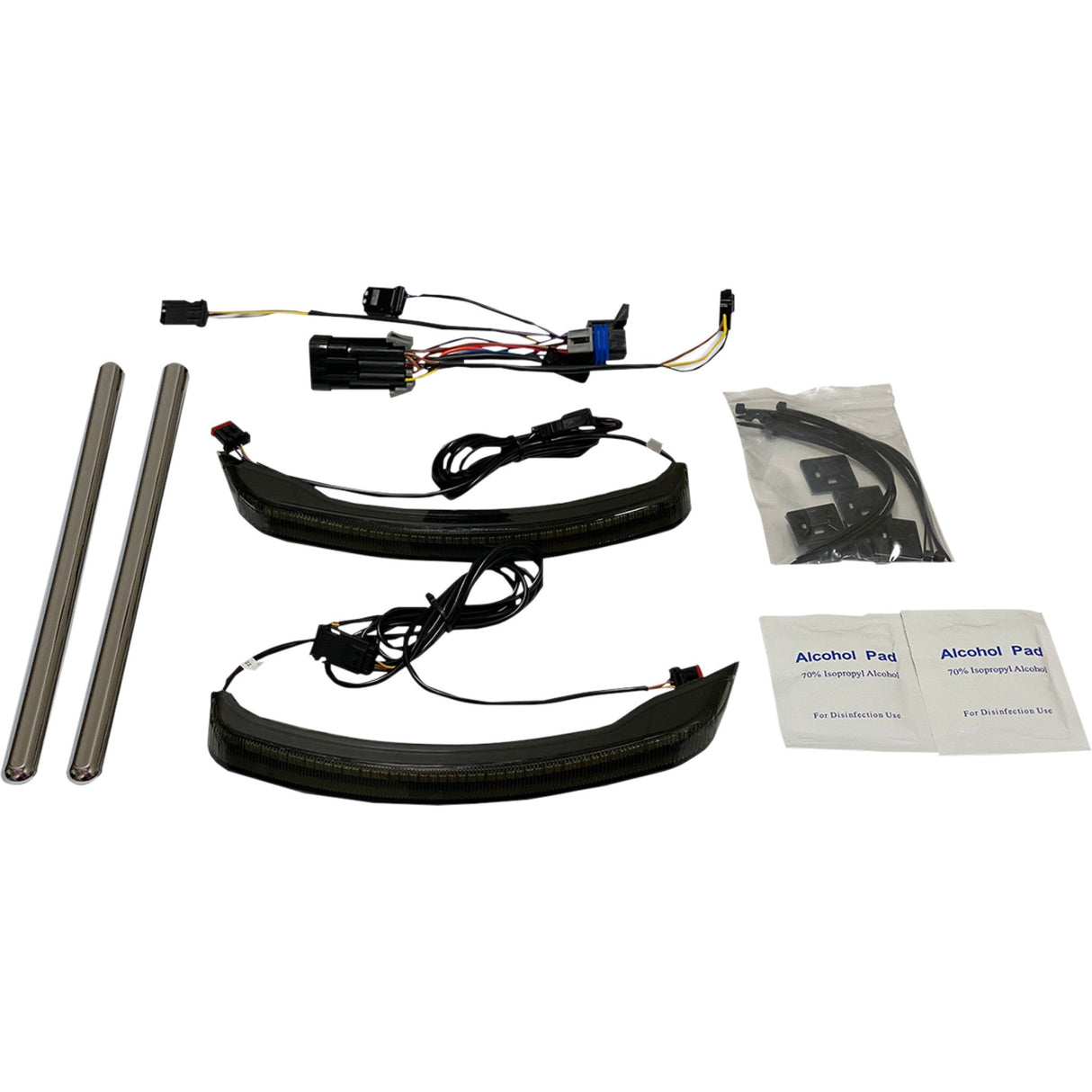 Custom Dynamics Low Profile Saddlebag Lights Smoke Lens - CD-IND-SPR-V2-S For Indian 2015-2026