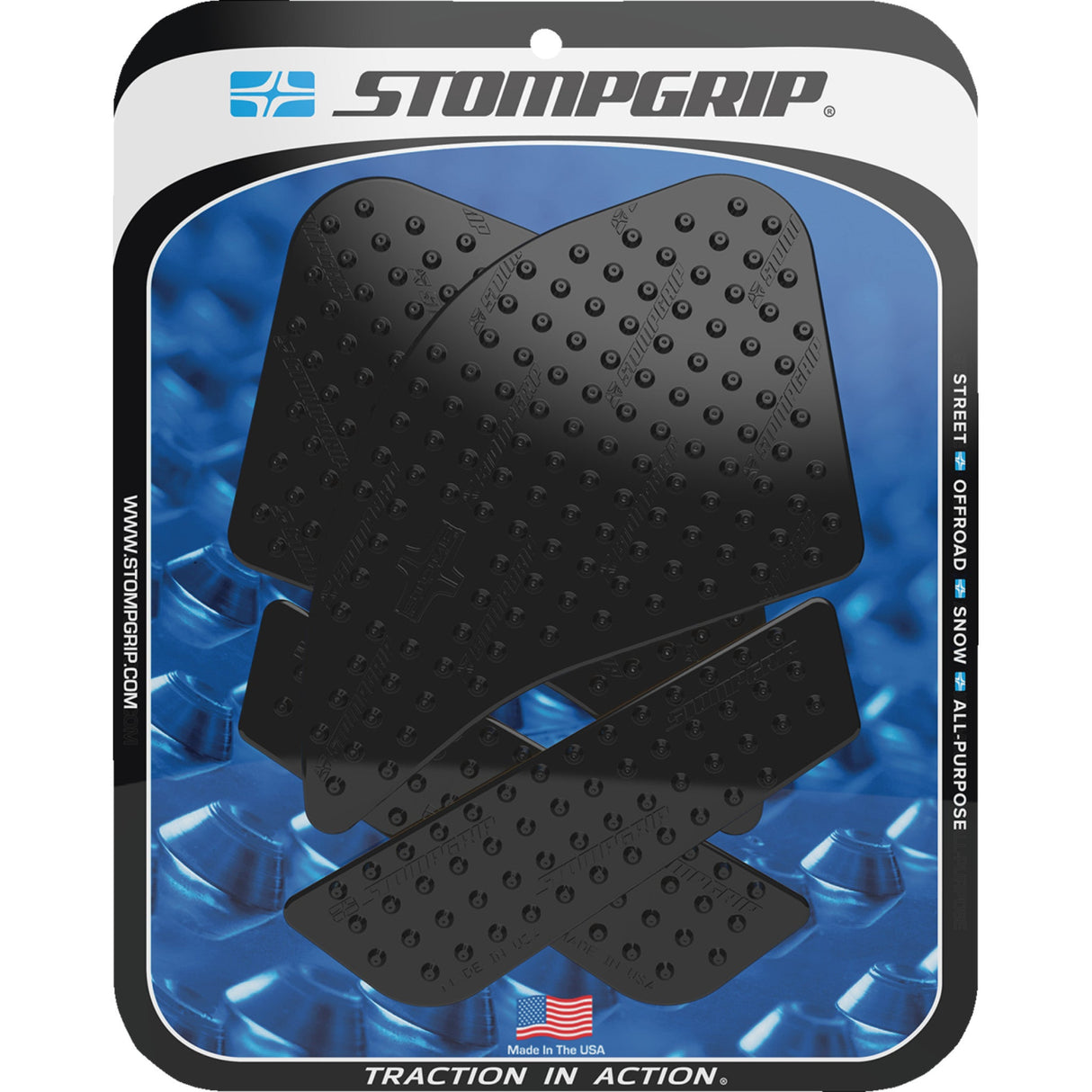 Stompgrip Sticker Kit - 55-10-0178B Kawasaki Ninja 1000SX 2020-2024