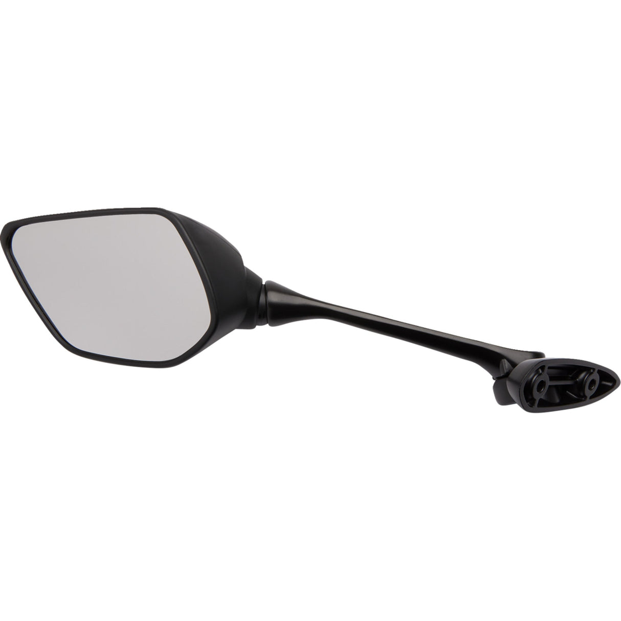 EMGO 0640-1182 20-80832 OEM-Style Replacement Mirror Mirror - Side View - Polygon - Black - Left