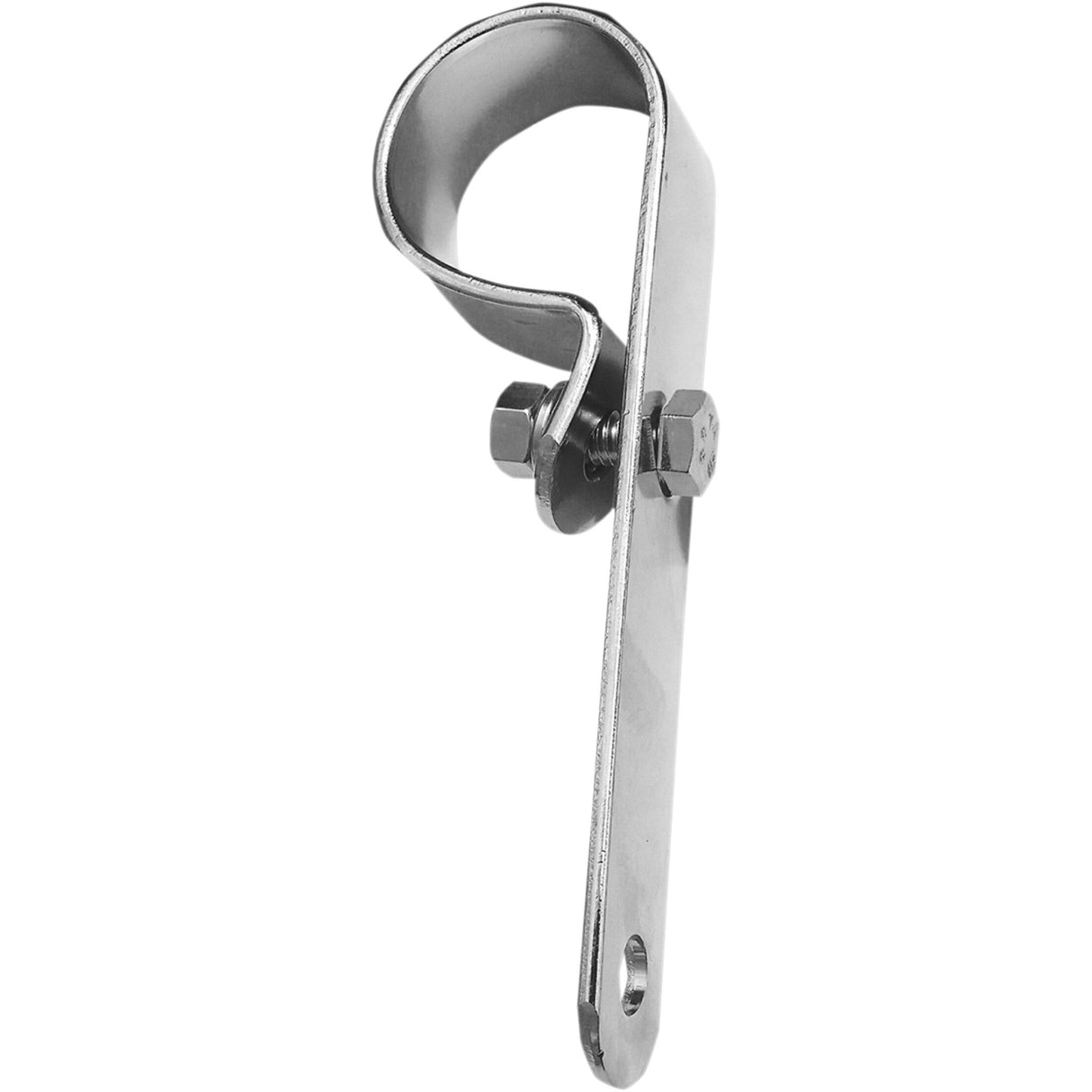 Paughco Exhaust Clamp With Tail 1-3/4" - 725D For Harley Electra Glide 1970-1984