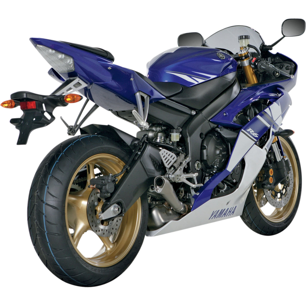AKRAPOVIC 1811-0973 SM-Y6SO6T GP-Style Megaphone Slip-On Line Muffler Megaphone Muffler - Titanium