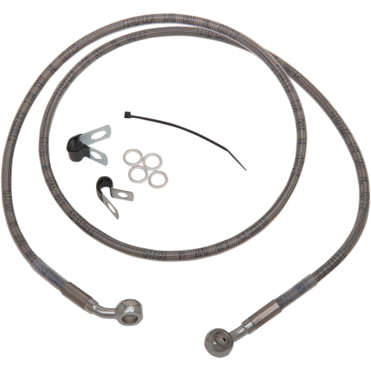 DRAG SPECIALTIES Extended Length Brake Line Kit Front - XL