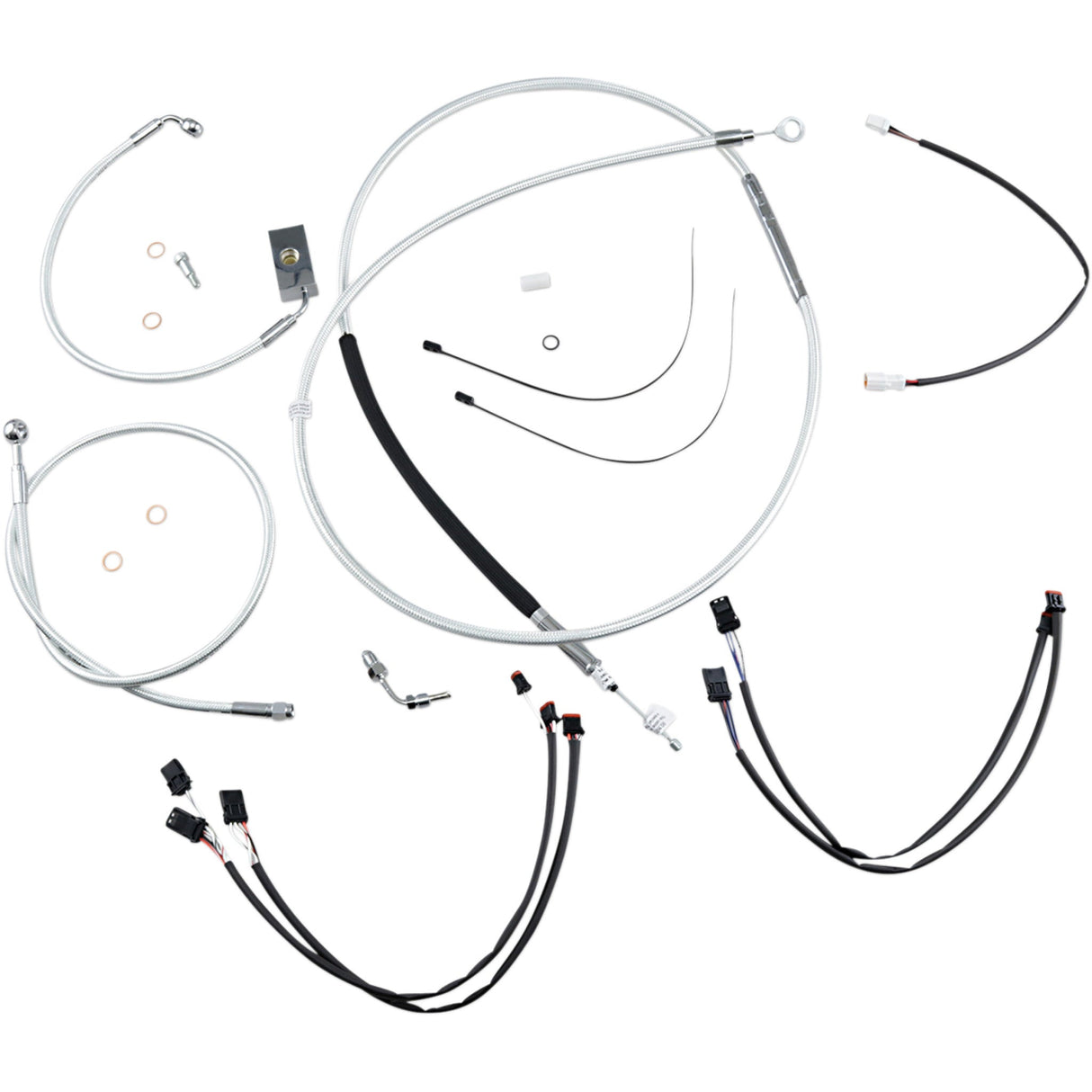 Magnum Shielding Cable Kit - 387941 For Harley Softail 2018-2024